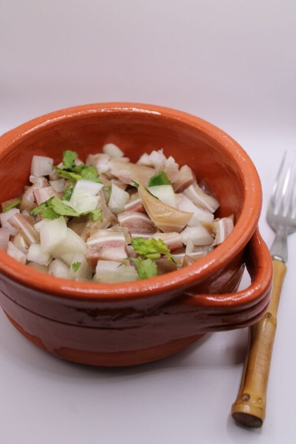 Salada de Orelha confecionada